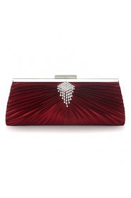 Handbag Silk Evening Handbags/Clutches/Mini Bags/Wallets & Accessories With Crystal/ Rhinestone/Imitation Pearl