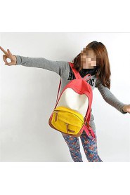 Women's Japanese And Kerean Fashion Canvas Casual Backpack