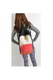 Women's Japanese And Kerean Fashion Canvas Casual Backpack