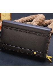 Fine Men's Genuine Leather Clutch Bag Wallets