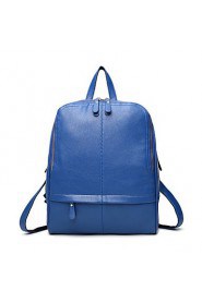 Women PU Bucket Backpack Pink / Blue / Black / Burgundy