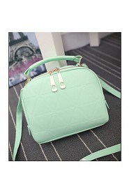 Women PU Hobo Tote White / Blue / Green / Red / Black / Fuchsia