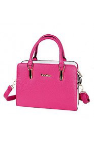 Women Formal / Casual / Office & Career / Shopping PU Tote Pink / Purple / Blue / Red / Black