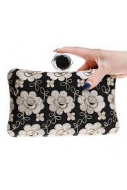 Women The Embroidery Pattern Evening Bag