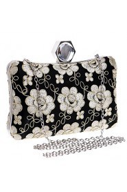 Women The Embroidery Pattern Evening Bag