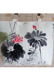 Fashion Women Hand Painting Canvas Casual / Outdoor / Shopping Shoulder Bag