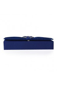 Satin With Imitation Pearl Clutch/Evening Bag (More Colors)