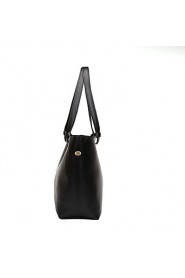 Women Formal / Event/Party Sheepskin Tote Brown / Black