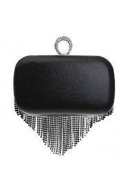 Women Tassel Pearl Diamonds Evening Bag