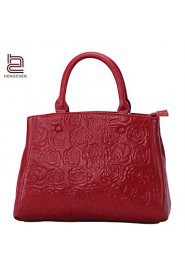 Best Seller Flower Pattern Embossing Vintage Tote Bag