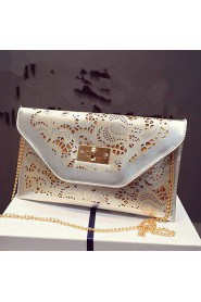 Vintage Fluorescence Envelope Cut Out Clutch