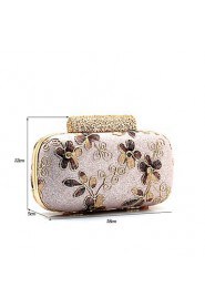 Women Acrylic Baguette Clutch / Evening Bag / Wallet / Key Holder / Coin Purse White / Red / Silver