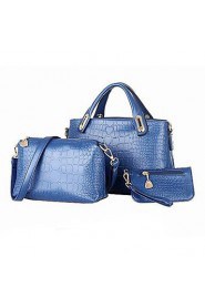 Women Formal / Casual / Office & Career / Shopping PU Tote Beige / Blue / Yellow / Black