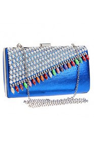 Women Pearl Diamonds Evening Bag