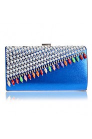 Women Pearl Diamonds Evening Bag