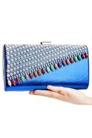 Women Pearl Diamonds Evening Bag