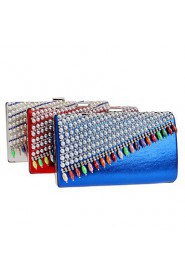 Women Pearl Diamonds Evening Bag