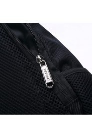 Men Functional Cool Style Chest Bag Pack Modern Style Big Capacity Outside Black Messenger Bag T509