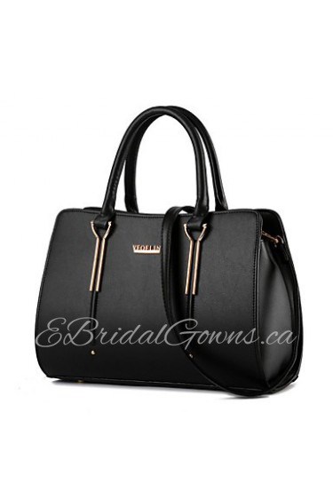 Women's Fashion Classic PU Leather Shoulder Bag/Handbag Tote