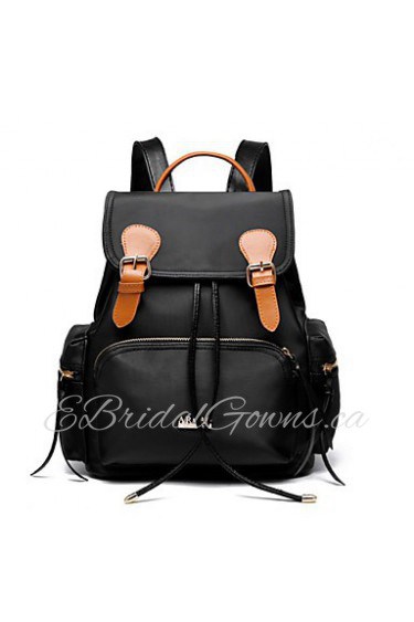 Women PU Baguette Shoulder Bag / Backpack / School Bag Multi color