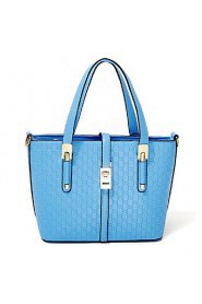 Women Casual PVC Tote White / Pink / Purple / Blue / Yellow