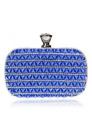 Women Stereoscopic Triangle Diamonds Evening Bag