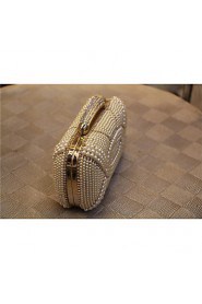 Women Formal / Event/Party / Wedding / Professioanl Use Other Leather Type / Metal Push Lock Evening Bag