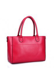 Women Formal / Casual / Office & Career / Shopping PU Tote Blue / Red / Black