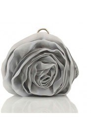 Silk Wedding / Special Occasion Clutches / Evening Handbags with Flowers (More Colors)