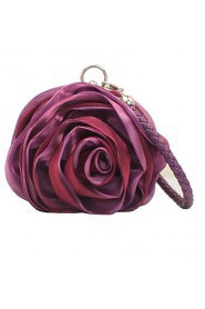 Silk Wedding / Special Occasion Clutches / Evening Handbags with Flowers (More Colors)