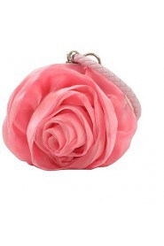 Silk Wedding / Special Occasion Clutches / Evening Handbags with Flowers (More Colors)