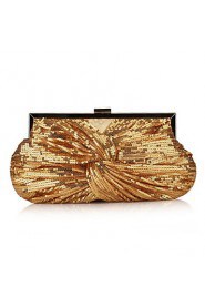 Women Formal / Event/Party / Wedding / Office & Career / Shopping Polyester Evening Bag Gold / Silver / Black