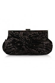 Women Formal / Event/Party / Wedding / Office & Career / Shopping Polyester Evening Bag Gold / Silver / Black