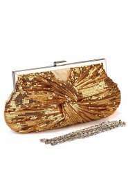 Women Formal / Event/Party / Wedding / Office & Career / Shopping Polyester Evening Bag Gold / Silver / Black