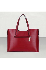 Women Formal / Casual / Office & Career / Shopping PU Tote White / Purple / Blue / Red / Black