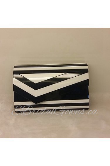 Women New Arrival Fashion Acrylic Box Clutch with Chain