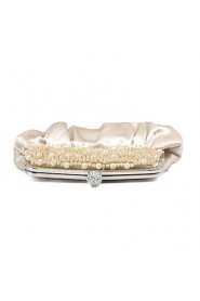 Silk Wedding / Special Occasion Clutches / Evening Handbags with Imitation Pearls (More Colors)