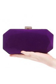 Women Personality Anise Suede Evening Bag