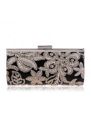 Women Vintage Sequins Embroidery Evening Bag