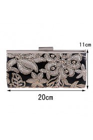 Women Vintage Sequins Embroidery Evening Bag