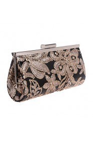 Women Vintage Sequins Embroidery Evening Bag