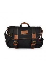 Mens Vintage Canvas Messenger Bag Travel Military Handbag Shoulder Book Bag