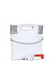 Women Formal / Casual / Office & Career / Shopping PU Tote White / Black