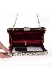 Women Event/Party Other Leather Type Without Zipper Clutches/Evening Bags