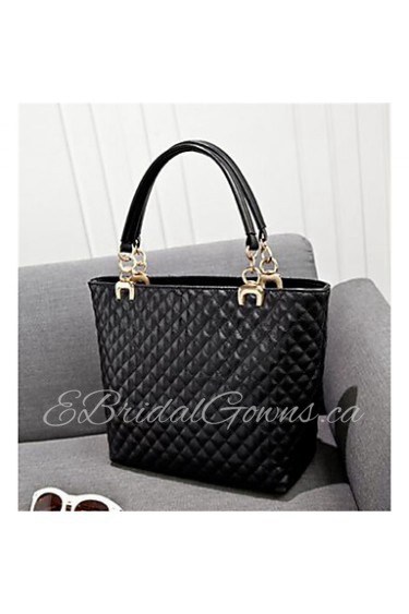 Women Casual PU Tote Brown / Black / Burgundy