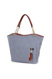 Women Casual / Office & Career / Shopping PU Tote Blue / Red / Black