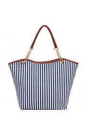 Women Casual / Office & Career / Shopping PU Tote Blue / Red / Black