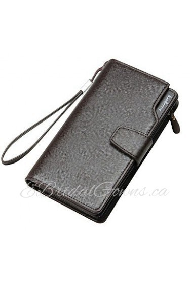 Long Luxury Clutch Car Leather Card Holder Men Wallets Purse Male Bag Famous Brand Designer