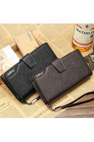 Long Luxury Clutch Car Leather Card Holder Men Wallets Purse Male Bag Famous Brand Designer