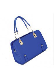 Women Formal / Casual / Office & Career / Shopping PU Tote White / Purple / Blue / Red / Black / Burgundy